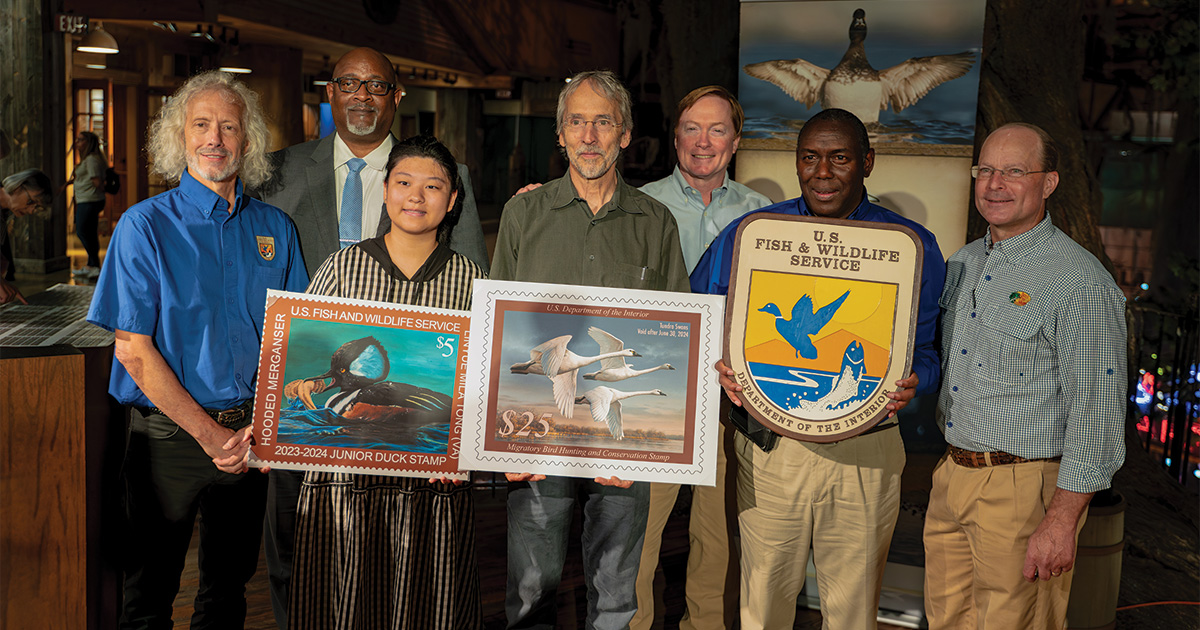 Ducks Unlimited, Bass Pro Shops, USFWS Celebrate Duck Stamp First Day